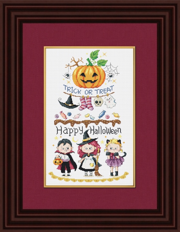 Soda ชุดปัก Halloween Friends