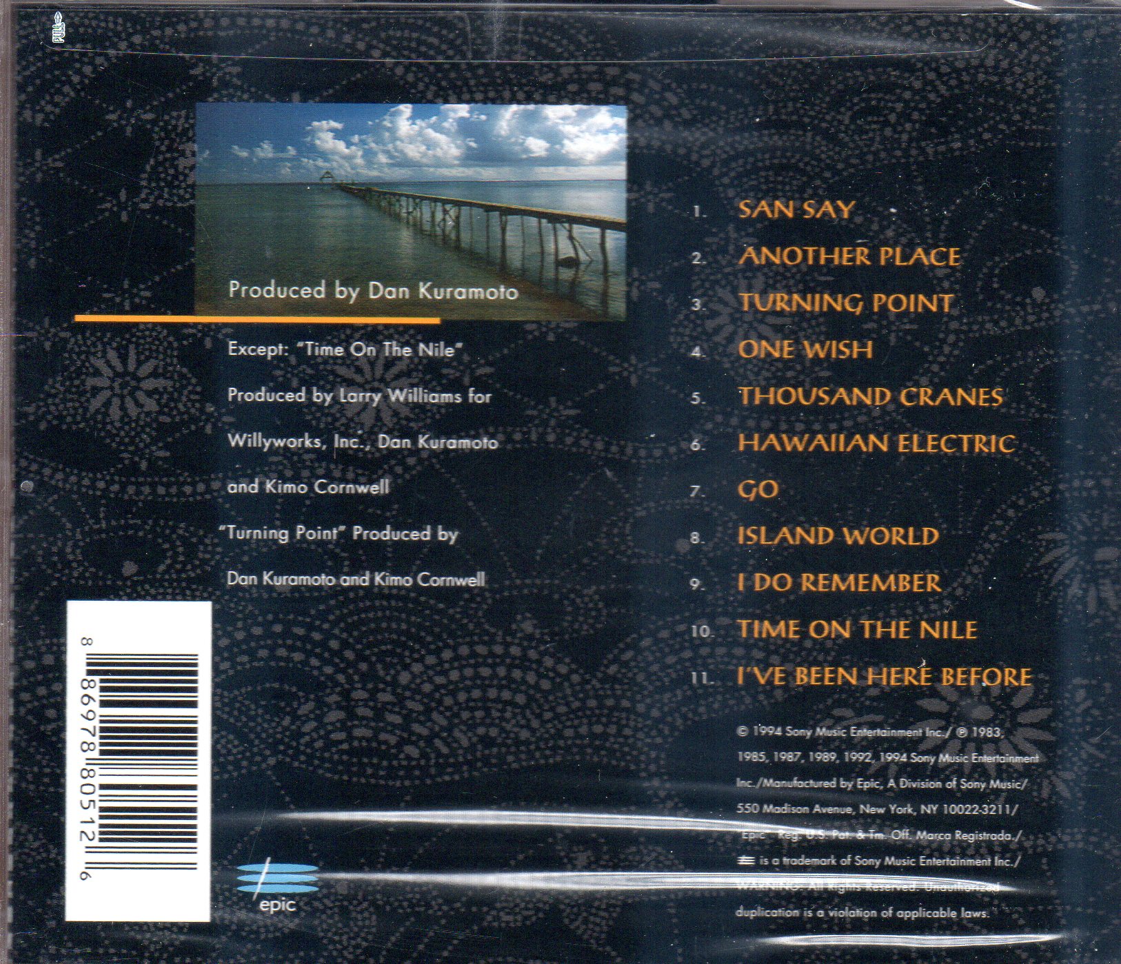 CD,Hiroshima - Best of (instrumental)(1994)(USA)