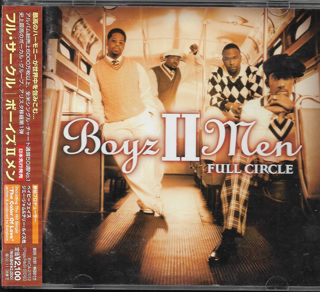 Used CD,Boyz II Men - Full Circle (B)(2002)(Japan)
