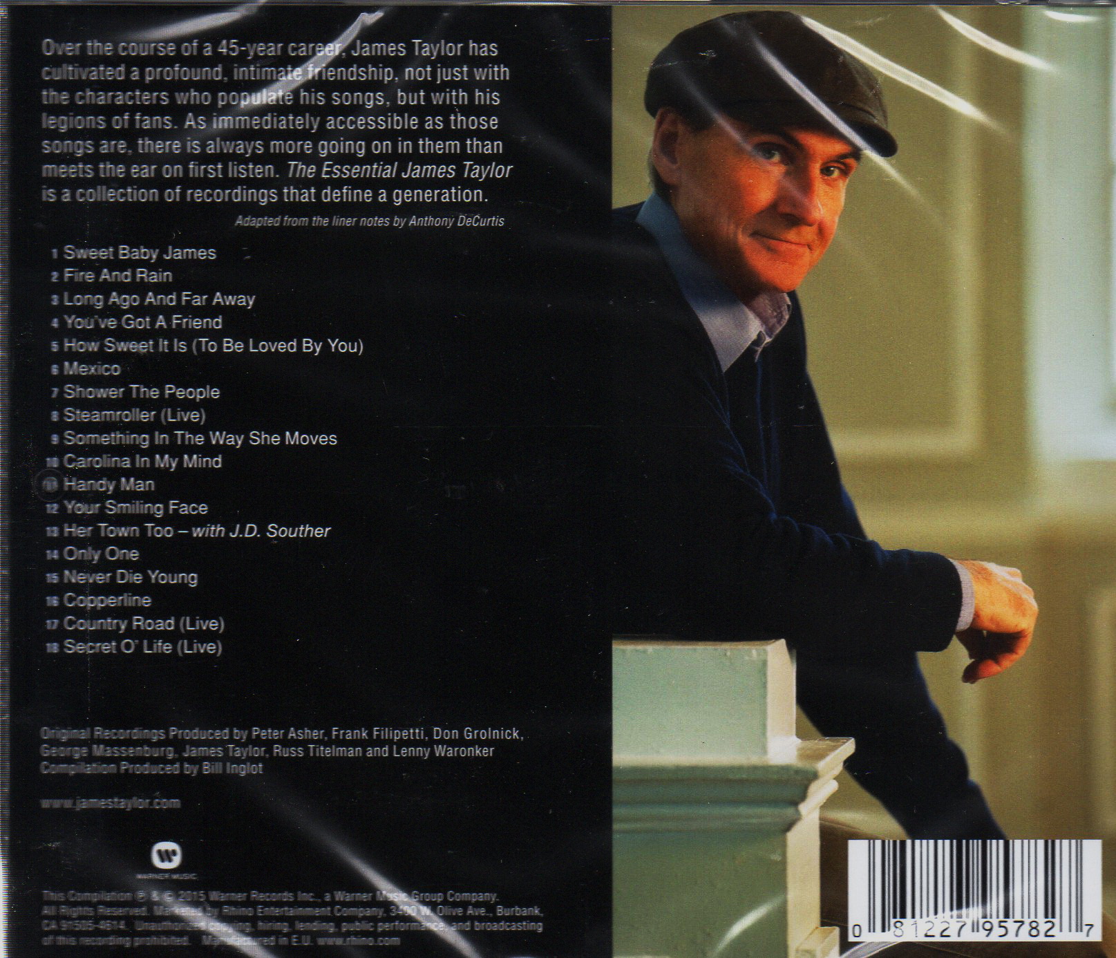 CD,James Taylor - The Essential James Taylor(EU)