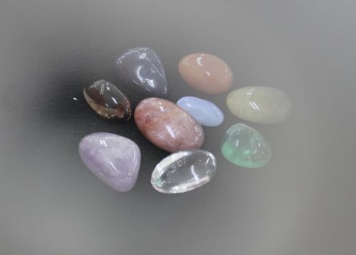 ชุดหินธรรมชาติ 9 ชนิด 9 สี