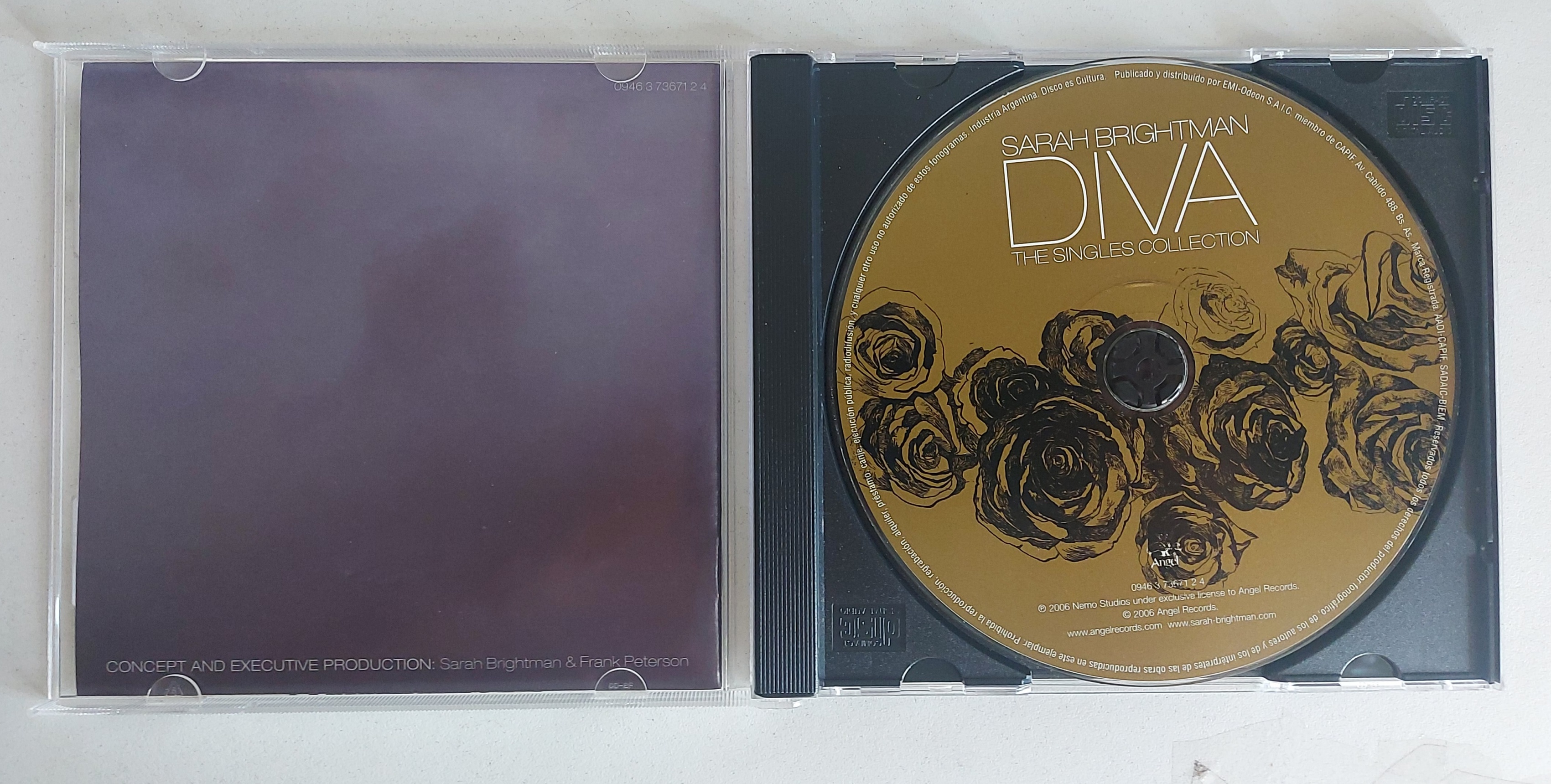 Used CD,Sarah Brightman - Diva The Singles Collection (A)(2006)