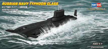 1/700 Russian Navy Typhoon class Submarine