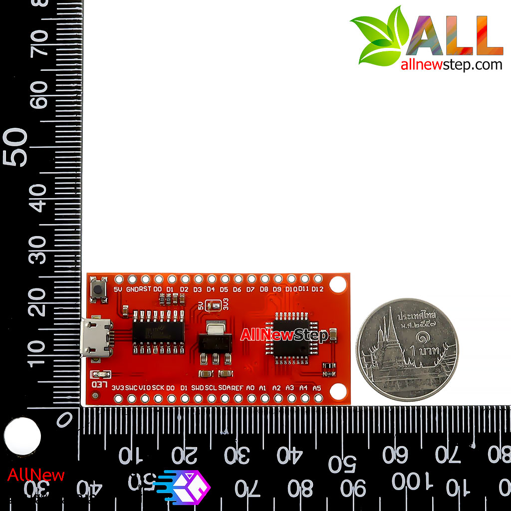 บอร์ด Wemos nano 3.0 LGT8F328P บอร์ด nano 3.0 ใช้ชิฟ LGT8F328P (Arduino-Compatible)