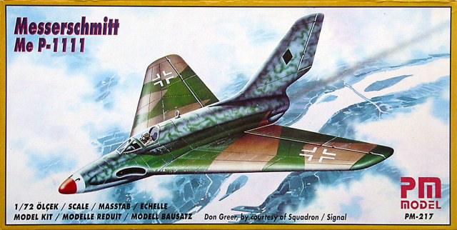 1/72 Messerschmitt Me P.1111