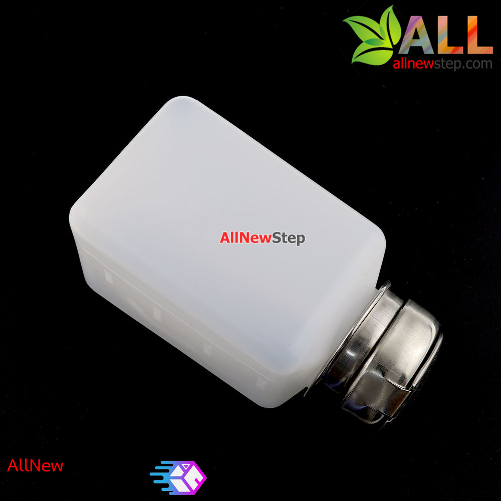 ขวดปั๊ม แอลกอฮอล์ ทินเนอร์ สำหรับทำความสะอาดบอร์ดแผงวงจร Alcohol bottle 250ML