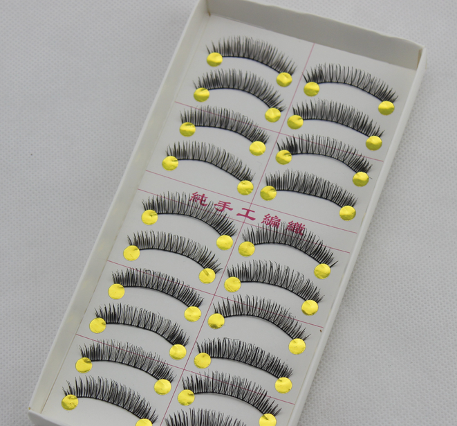 V-607 ขนตาปลอม (ขายปลีก) แพ็คละ 10 คู่