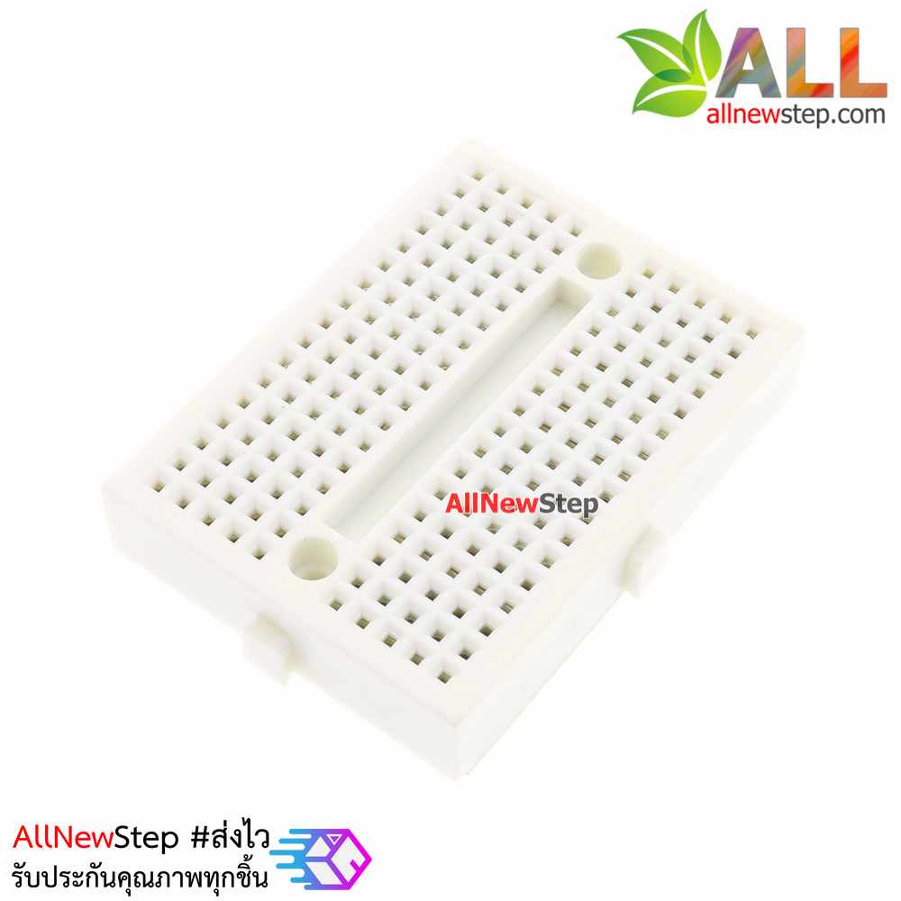 Breadboard 170 holes สีขาว