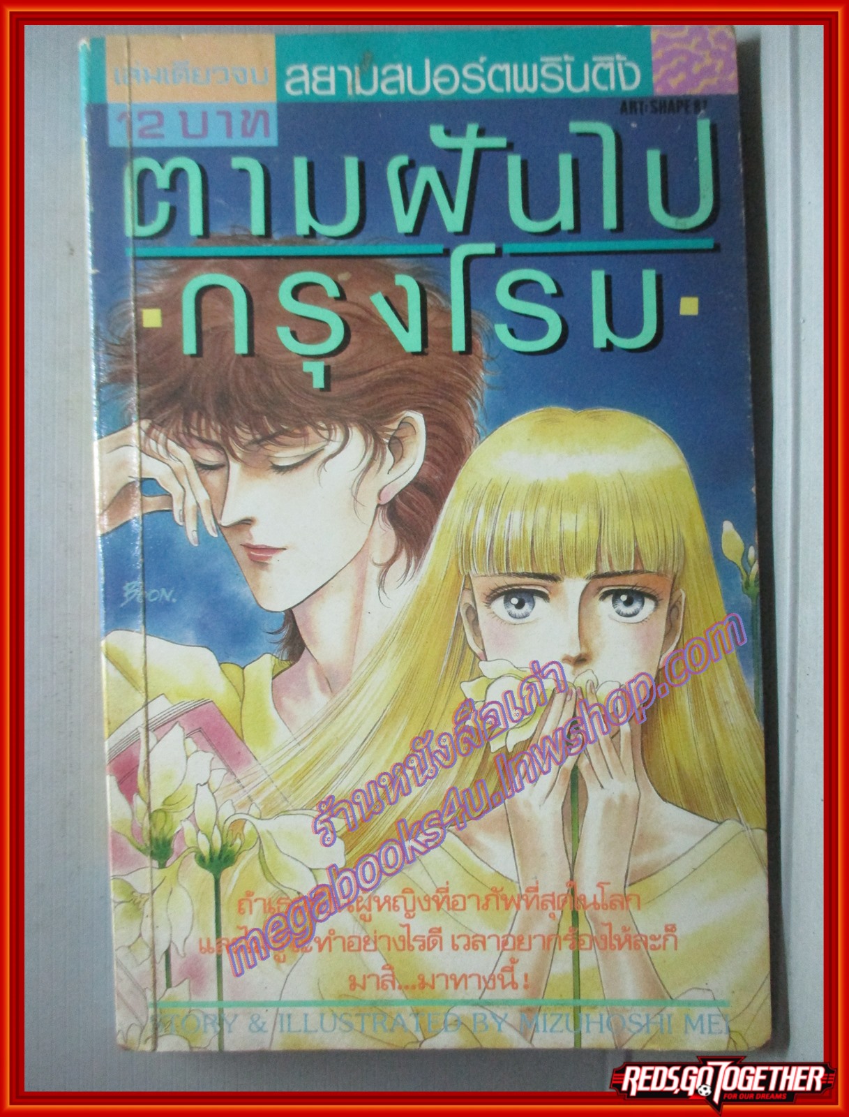 การ์ตูนบ้าน ตามฝันไปกรุงโรม เล่มเดียวจบ โดย MIZUHOSHI MEI สนพ.สยามฯ