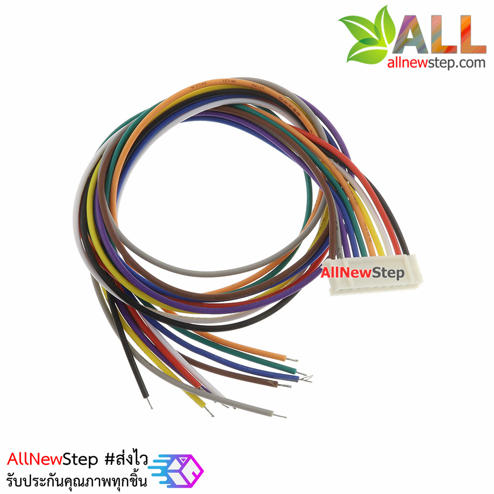 สายไฟจัมเปอร์ PH2.0 10p ระะห่างระหว่างขา 2.0mm สายไฟ 10 เส้น ยาว 30 cm