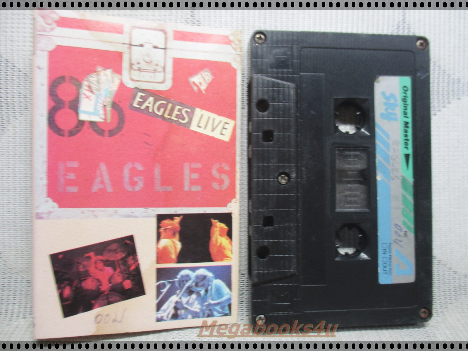 ขายเทปเพลงเก่า EAGLES LIVE