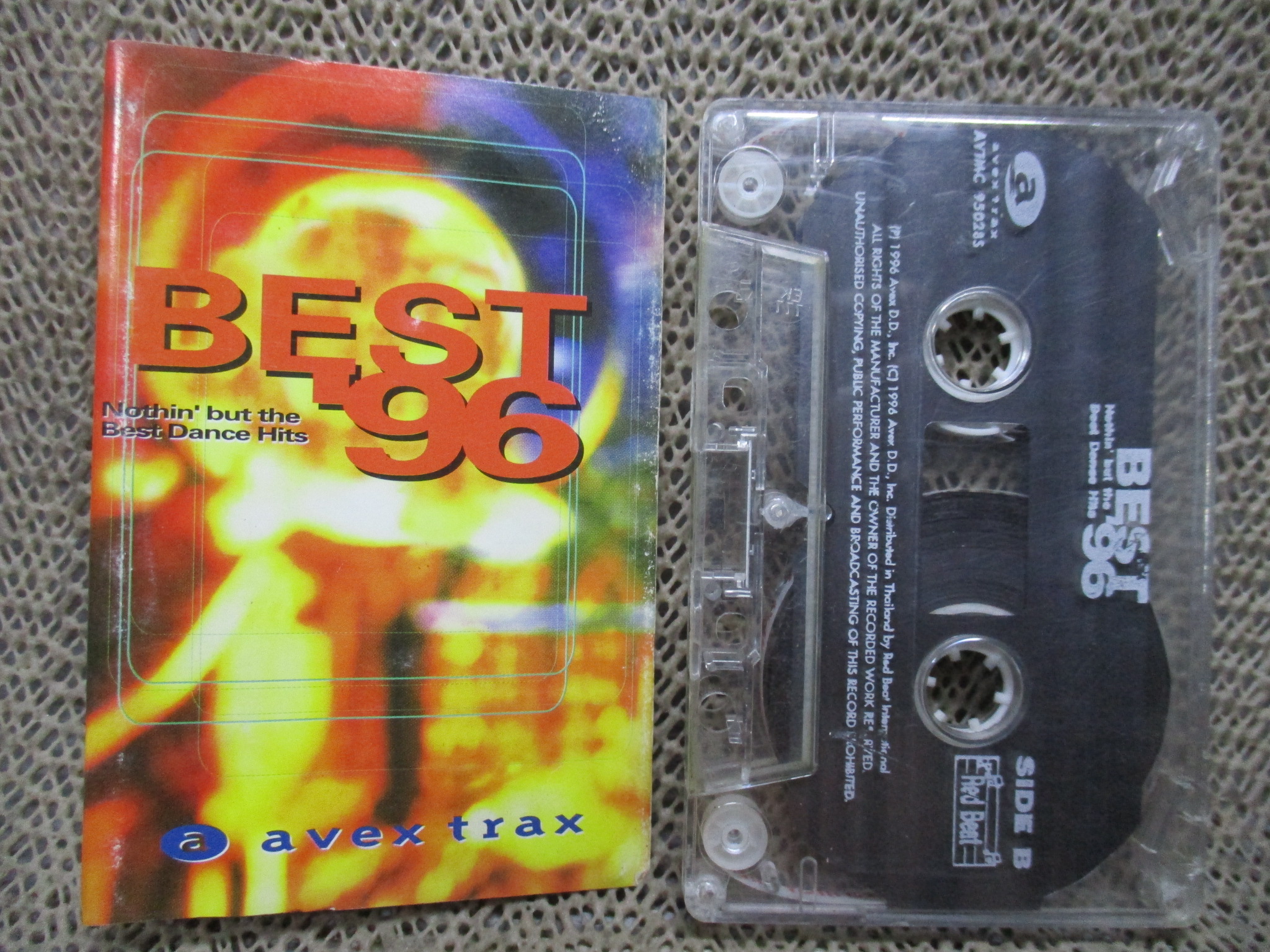 เทปเพลงสากล THE BEST OF 96