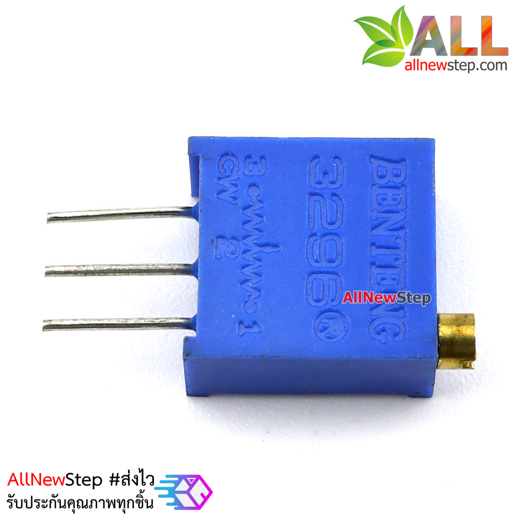 ตัวต้านทานปรับค่าได้ 5K แบบละเอียดหมุน 25 รอบ Trimpot 5 K 25 Turns 3296 Series Potentiometer Valiable Resisaor