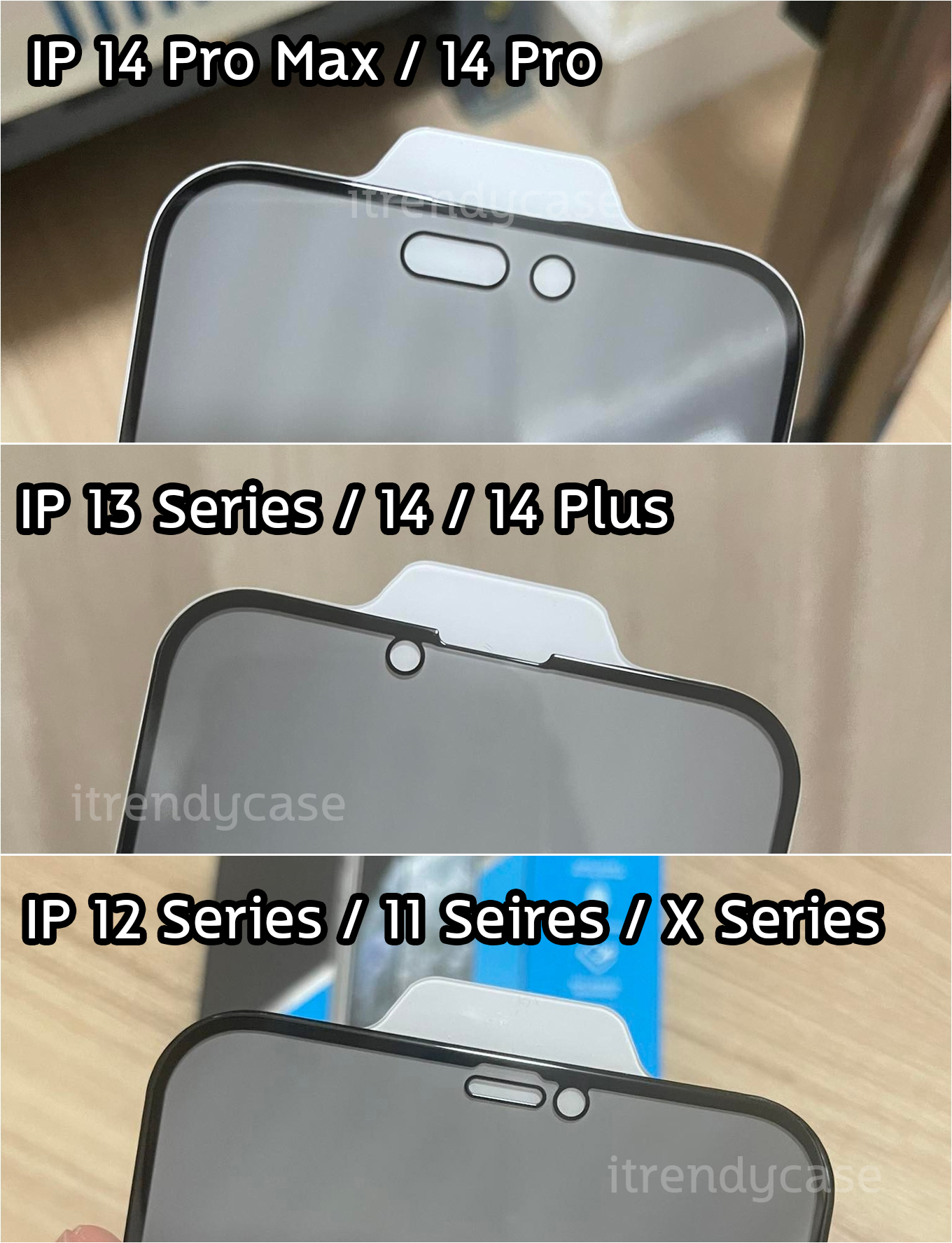 Hishield เต็มจอ/3D/Privacy ฟิล์มกระจก กันคนมอง ใช้สำหรับ iPhone 17 Pro Max 17 Air 16 Pro 15 Plus 14 Pro 13 12 mini 11 Xr ใบกำกับภาษี