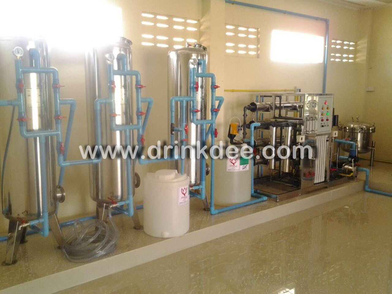 ชุดติดตั้งโรงานผลิตน้ำดื่ม 24,000 ลิตร/วัน (ทั้งระบบ)