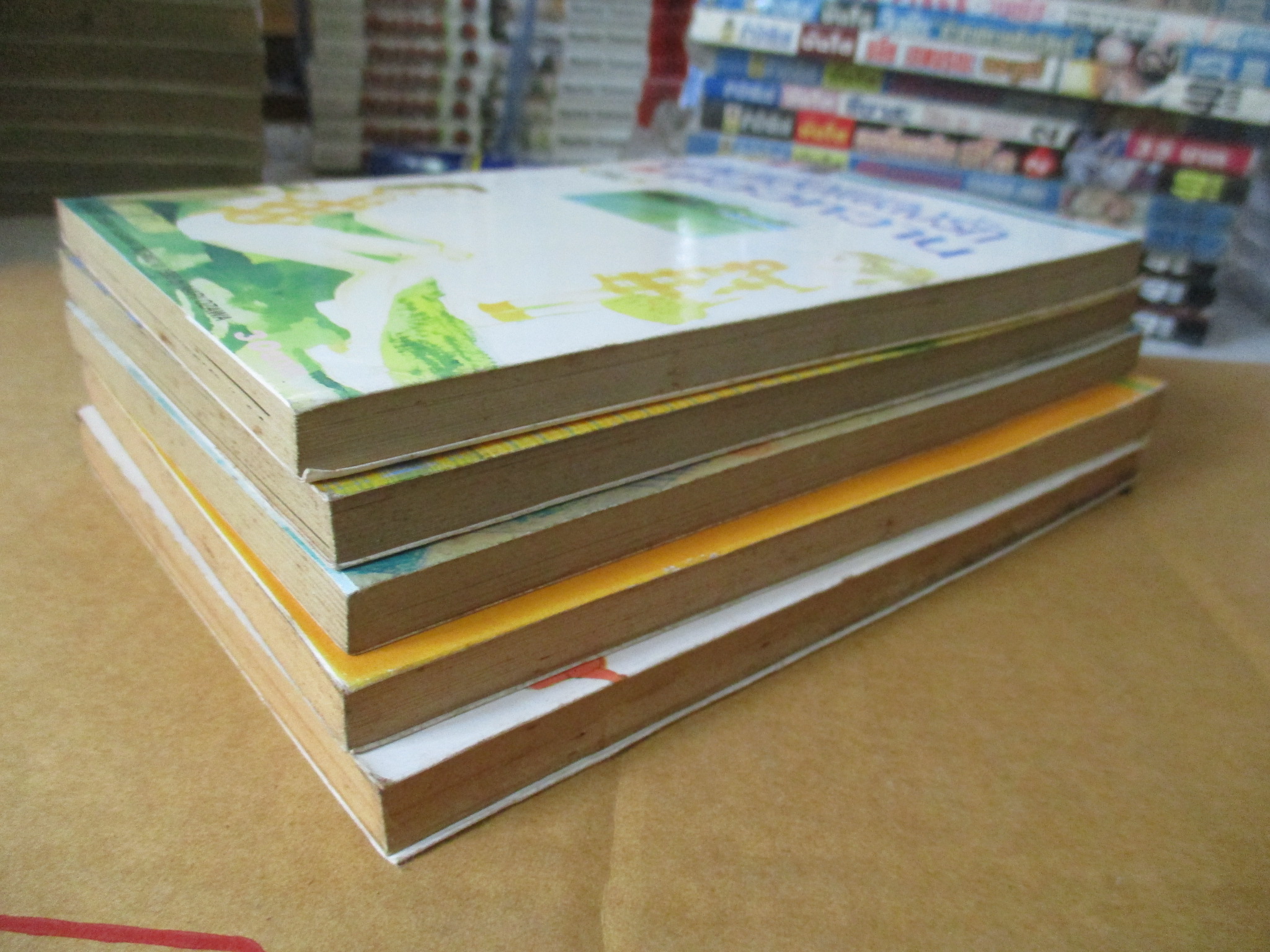 การ์ตูนบ้าน ยามเมื่อเพลงรักแว่วหวาน ครบชุด5เล่มจบ โดยMARI OZAWA สนพ.สยามฯ