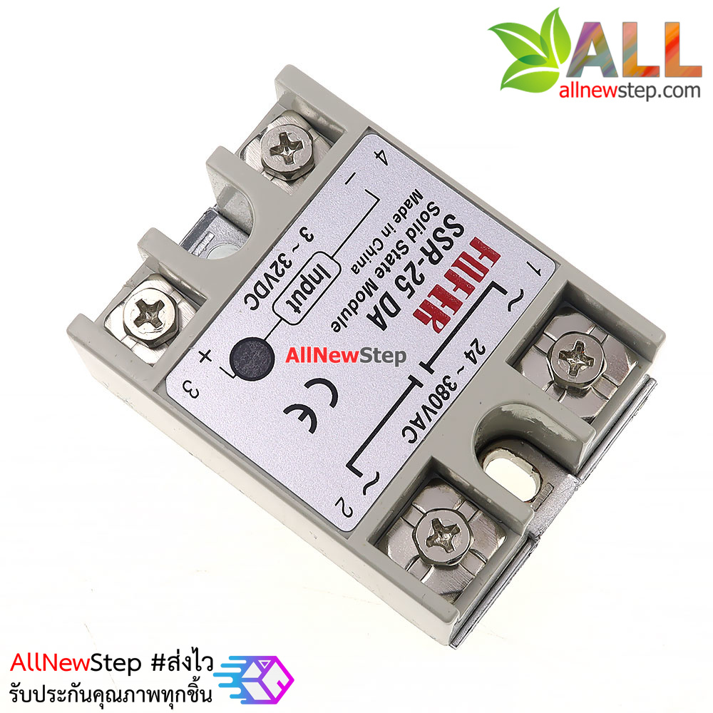 Solid State Relays 25A SSR-25DA Input 3-32VDC Output 24-380VAC