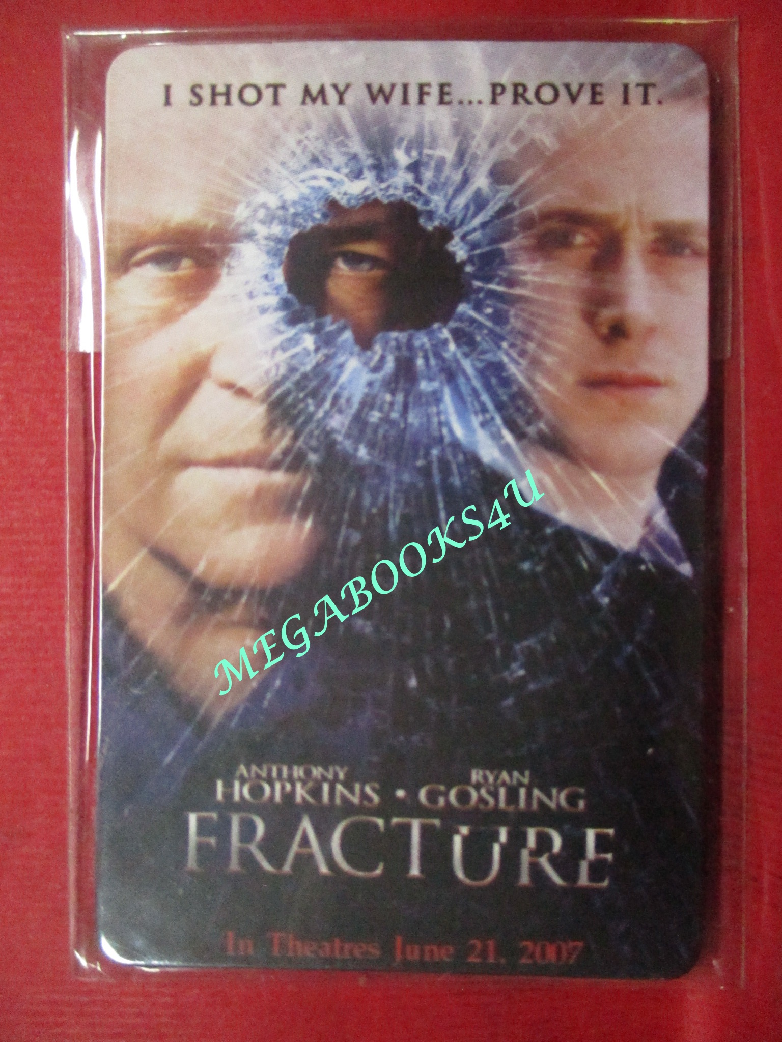 แผ่นแม่เหล็ก MAGNET ภาพยนตร์เรื่อง Fracture (2007) ค้นแผนฆ่า ล่าอัจฉริยะ