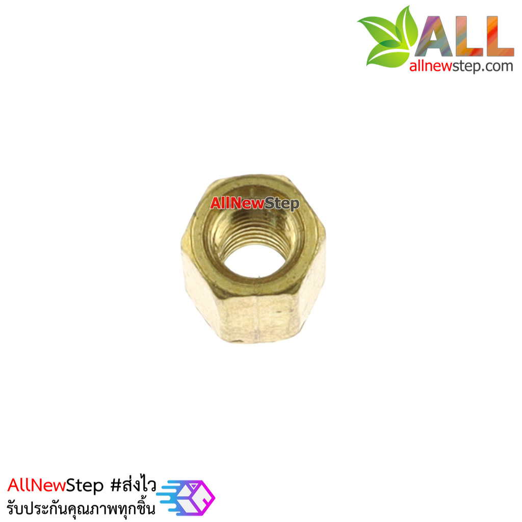 Pillars Nut M3 น็อตตัวเมีย ทองเหลืองแบบยาว 6mm