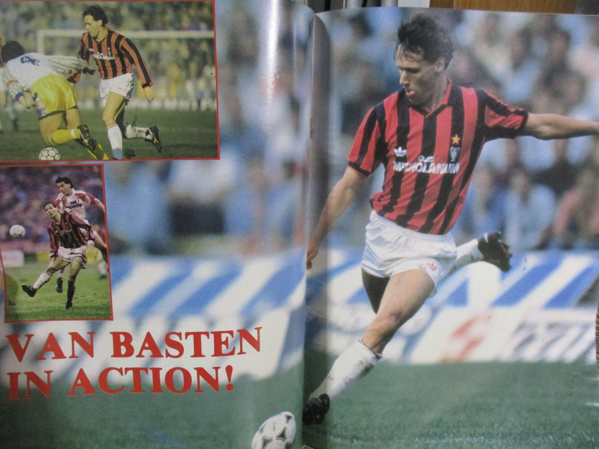 เวิร์ลด์ซอคเกอร์ ฉบับที่114 ปี2534 ปก มิลาน หน้ากลาง แวนบาสเท่น