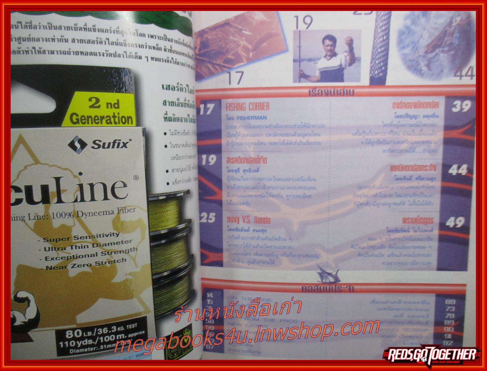 นิตยสาร เย่อกับปลา ฉบับที่024 ปี2543 ปก เทคนิคตกปลากระทิง