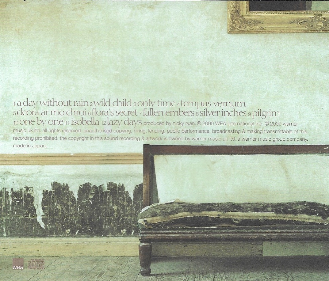 Used CD,Enya - A Day Without Rain (A+)(2000)(Japan)