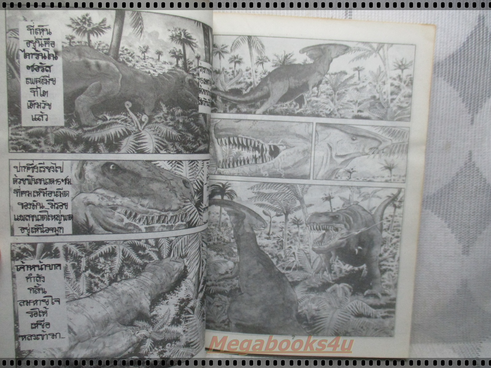 การ์ตูนเก่าลุยโลกดึกดำบรรพ์ เล่มเดียวจบ