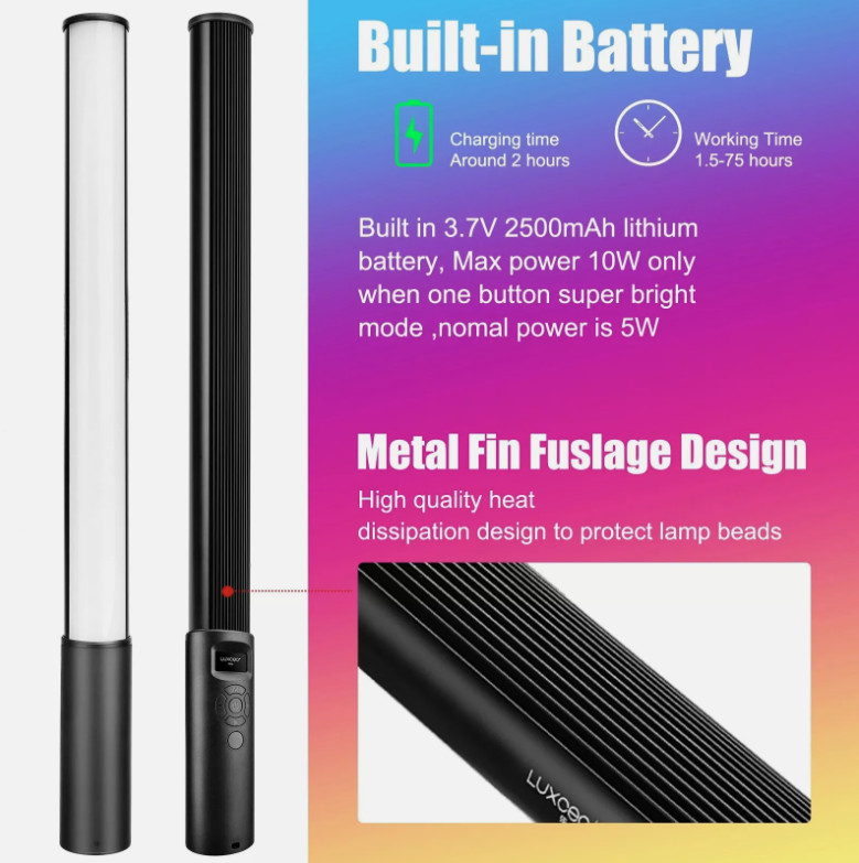 LUXCEO P400 Light Wand RGB