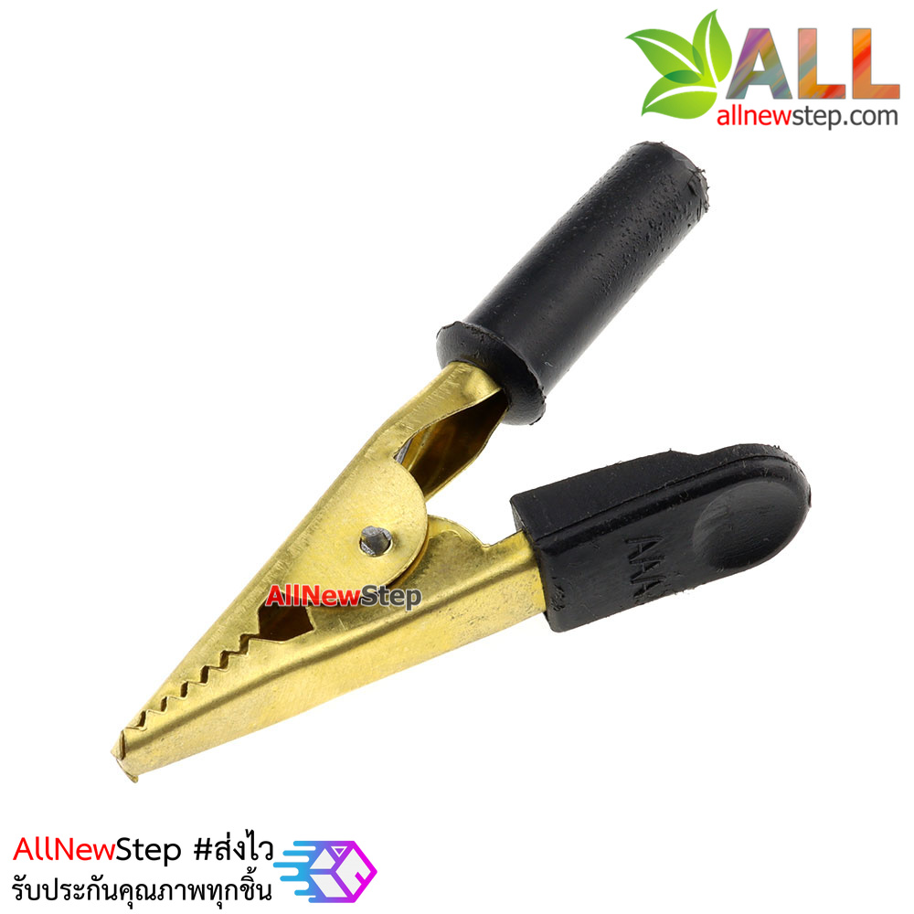 คลิปปากจระเข้ขนาดใหญ่ big clip crocodile power clip สีดำ