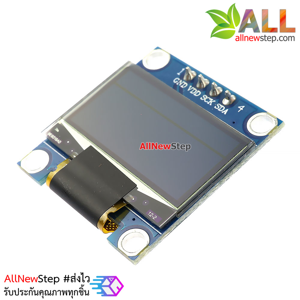 จอ OLED 0.96 นิ้ว สีเหลืองน้ำเงิน 0.96 inch SSD1315 Driver OLED LCD LED Display Module Yellow/Blue 0.96 128X64 for Arduino