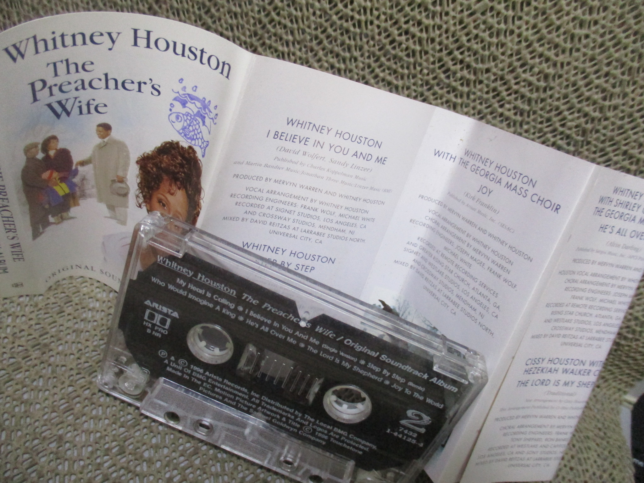 เทปเพลงสากล Whitney Houston – The Preacher's Wife