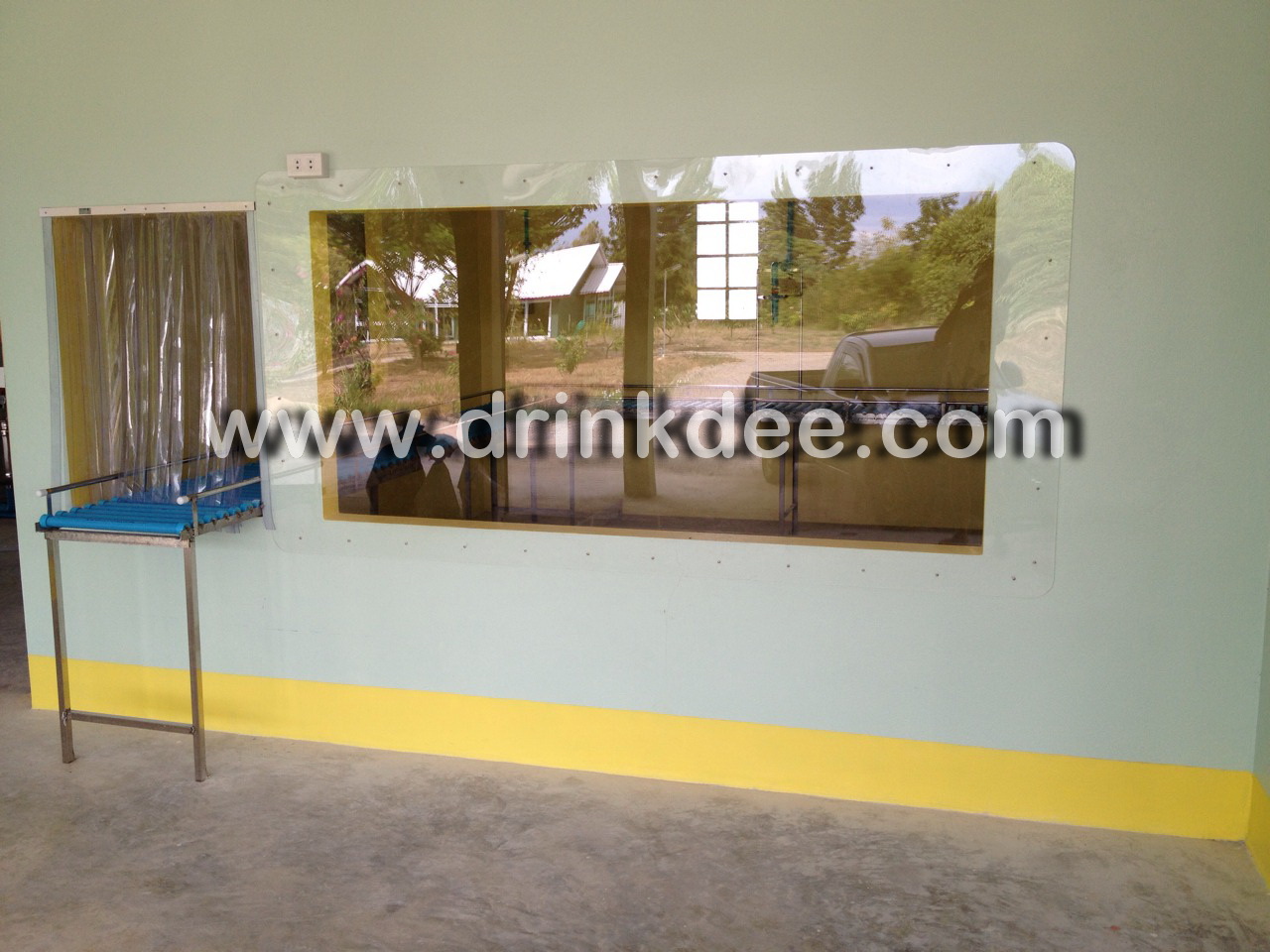 ม่านกันแมลง (ใส)