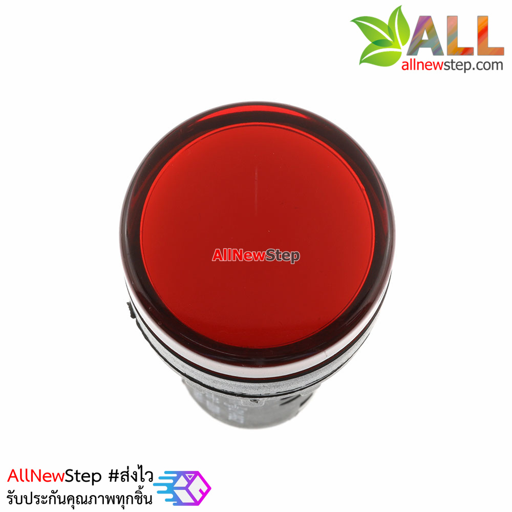 หลอดไฟสัญญาณ LED ขนาด 22 มม 220V Light Indicator Signal Pilot Lamp AC 220V สีแดง