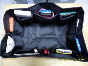 ช่องจัดระเบียบกระเป๋า LV neverfull pm, mm, gm มีทั้งแบบมี และไม่มีซิป