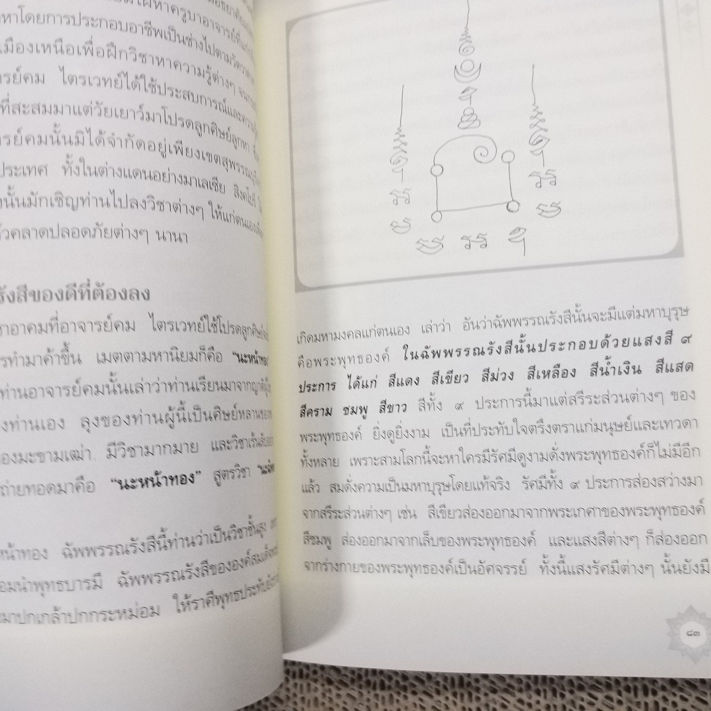 นะหน้าทอง สุดยอดเสน่ห์หาพารวย / ทิพยจักร / สภาพดี 90 %