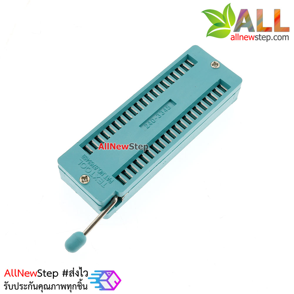 ZIF Socket 40 Pin Universal ZIF Dip IC Tester ซิฟซ็อคเกต อเนกประสงค์ สำหรับไอซีแบบดิพ 40