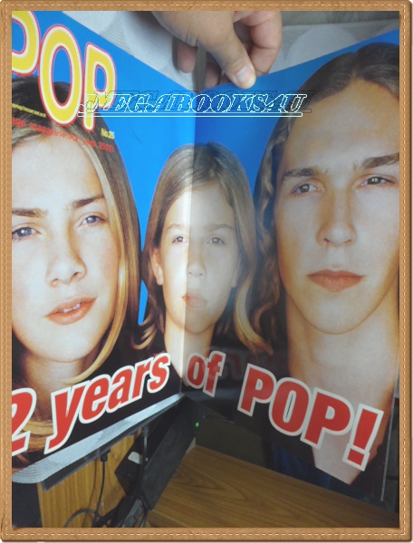 P1801;นิตยสาร POP MAGAZINE No.26 ปี1998 แถมโปสเตอร์ขนาดใหญ่