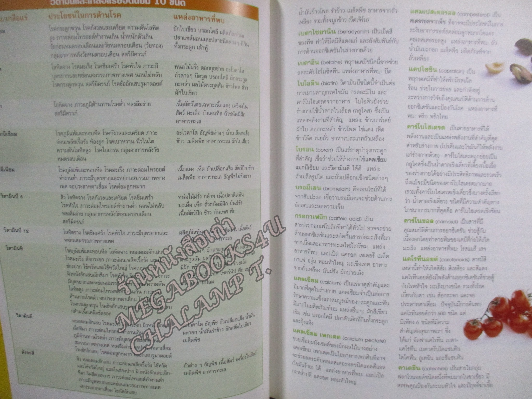 รีดเดอร์ส ไดเจสท์ มหัศจรรย์อาหารต้านโรค พลังสารอาหารช่วยคุณบรรเทอาการเจ็บป่วย