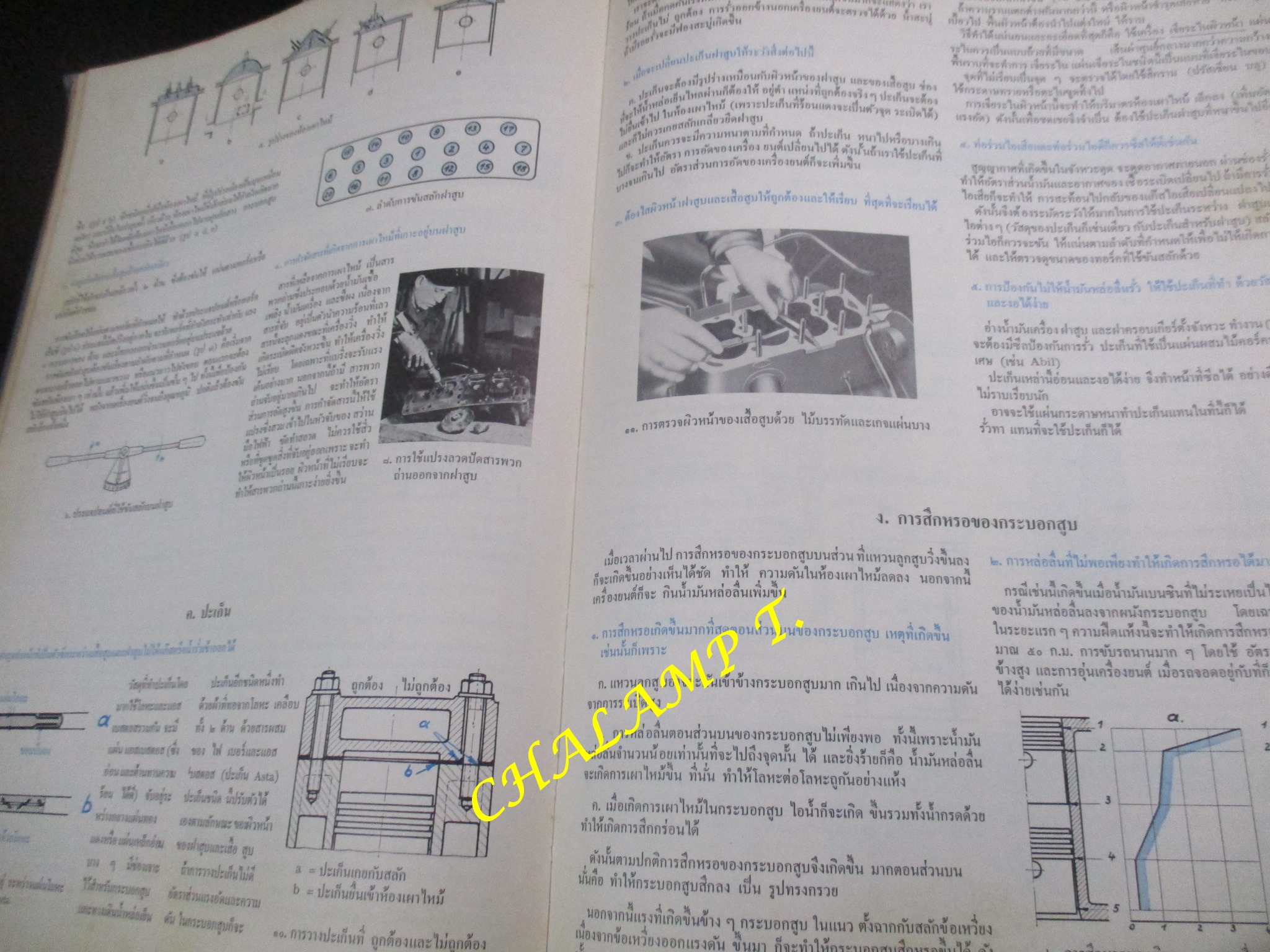 หนังสือ การศึกษาวิชาชีพแขนงวิชาช่างยนต์ สำหรับช่างซ่อมและปรับรถยนต์ โดย เทรปิอาทอฟสกี้- ชเปเท่/ แปลโดย ดร. สมชอบ ไชยเวช