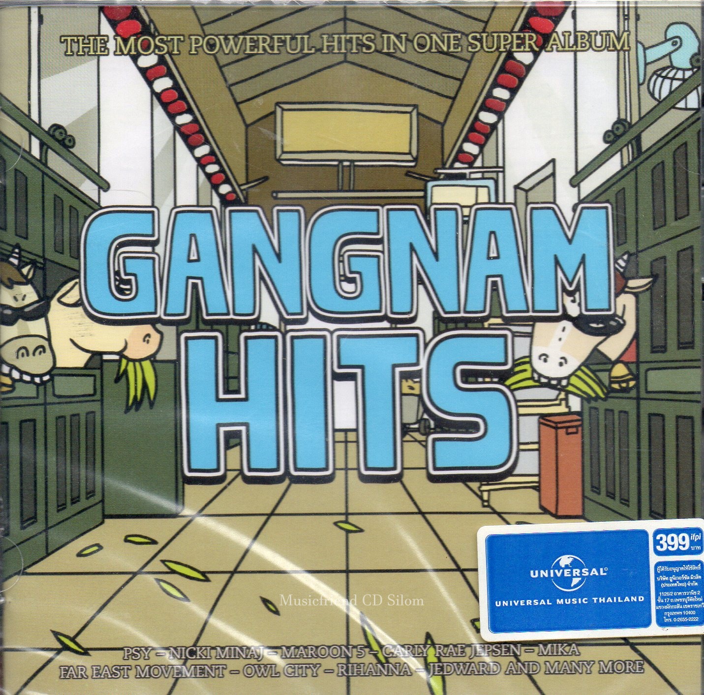 CD+DVD,Gangnam Hits THE MOST POWERFUL HITS IN ONE SUPER ALBUM(Various Artists)(2003)(Thai)
