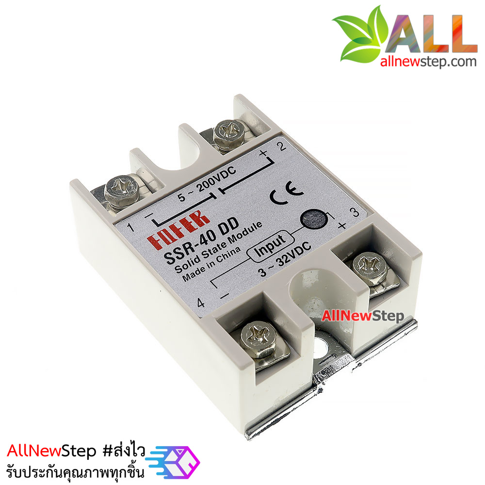 รีเลย์ Solid State Relay SSR-40DD 40A