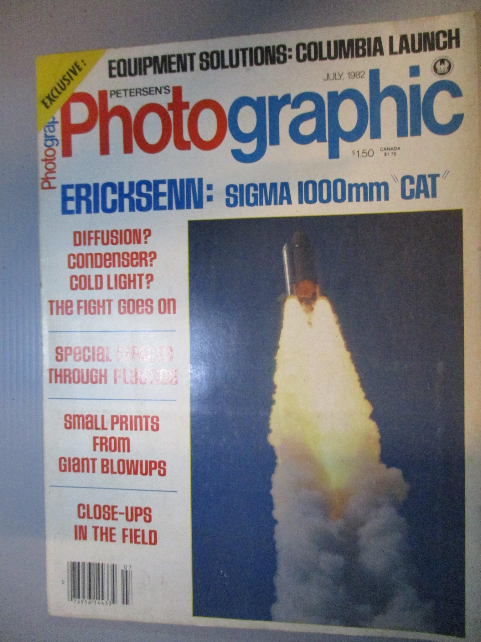 นิตยสารกล้องและการถ่ายภาพ PHOTOGRAPHIC ฉบับเดือน JULY 1982