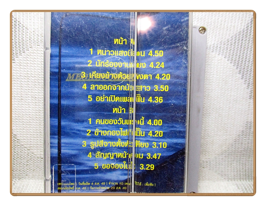 เทปเพลงลูกทุ่ง ตั๊กแตน ชลดา ชุด หนาวแสงนีออน ปี2549