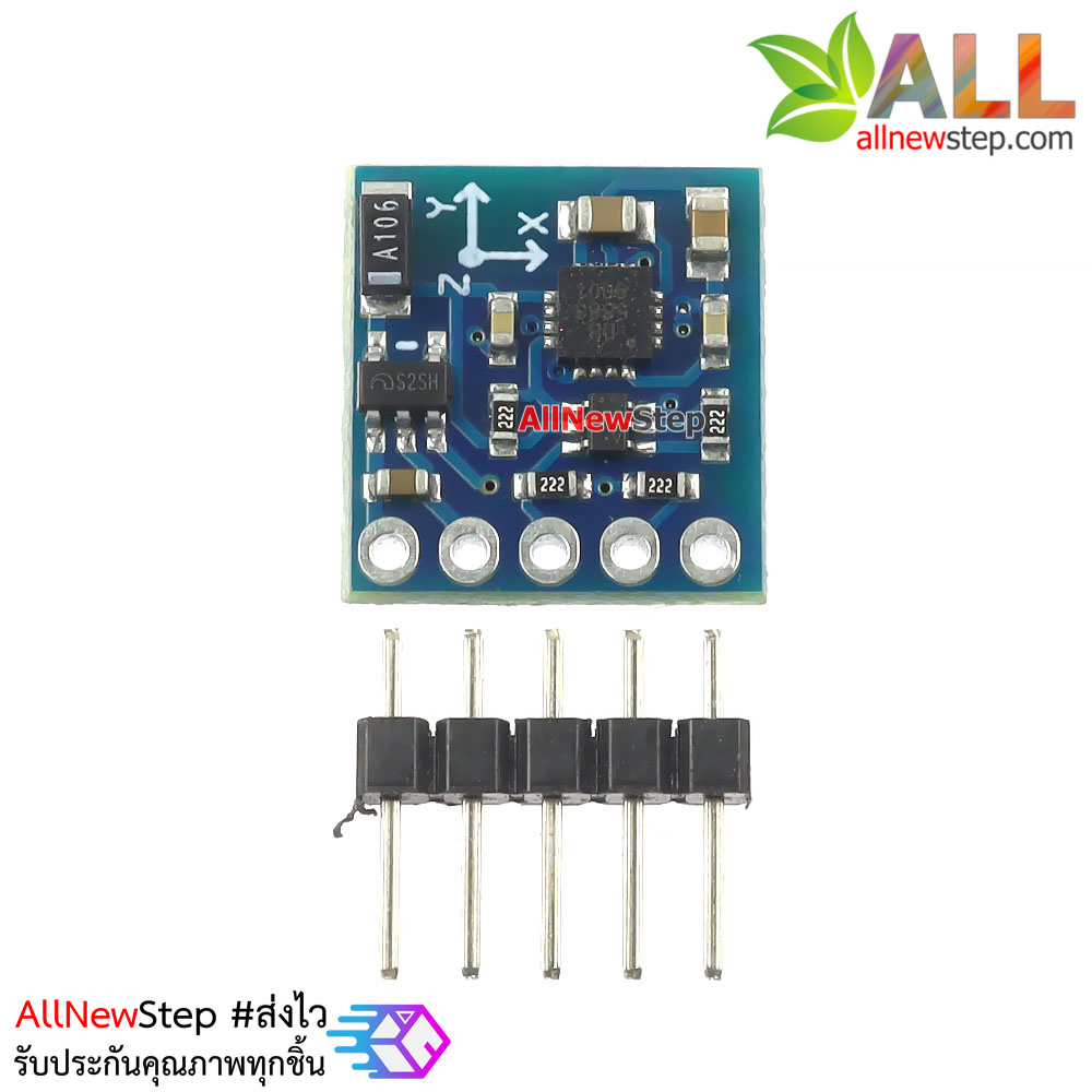 โมดูล GY-271 QMC5883L/HMC5883L โมดูลเซ็นเซอร์เข็มทิศ 3 แกน สำหรับ Arduino ESP32 ESP8266