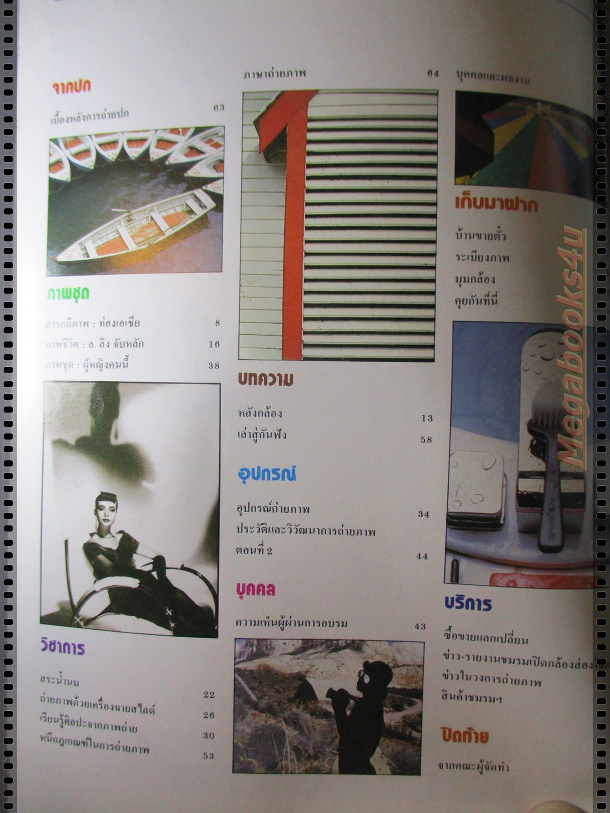 นิตยสารเปิดกล้องส่องโลก แนะแนวการถ่ายภาพ ฉบับที่28 ปี2529