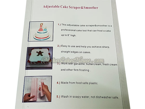 ชุดที่ปาดหน้า และข้างเค้ก