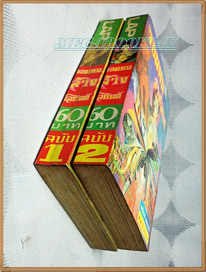 หนังสือการ์ตูนจอมคนล้างโลกันต์ ครบชุด2เล่มจบ LAP สภาพดี กระดาษเหลืองตามเวลา