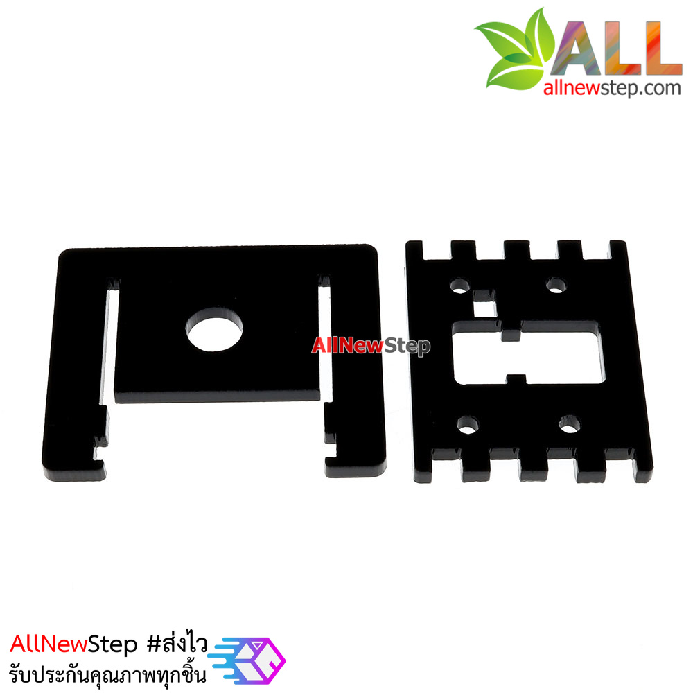 Raspberry PI Raspberry Pi Camera Mount Adjustable Pi Camera Mount สีดำ + น็อต