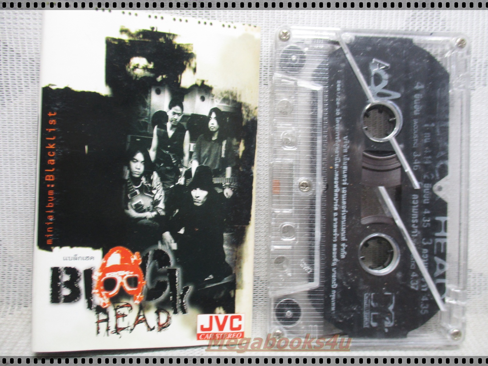 ขายเทปเพลงเก่า BLACKHEAD แบล็คเฮด อัลบั้ม BLACKLIST