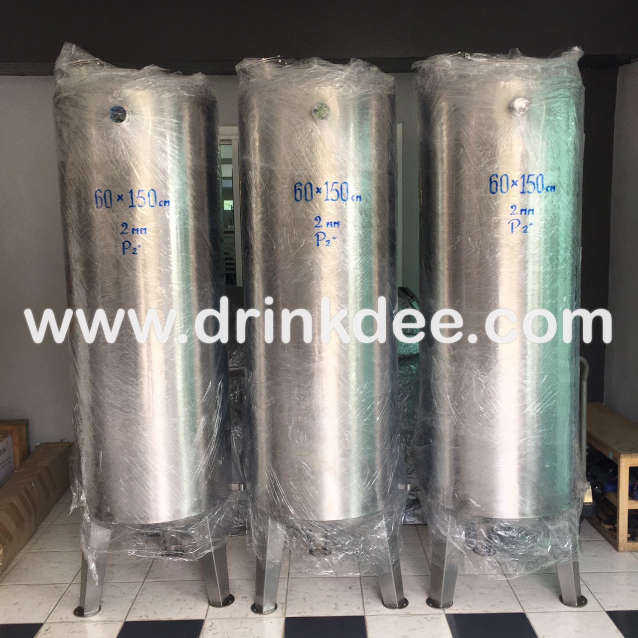 ถังกรองสแตนเลส 6-60 นิ้ว